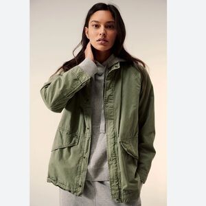 Velvet by Graham & Spencer Washed Olive Utility Jacket